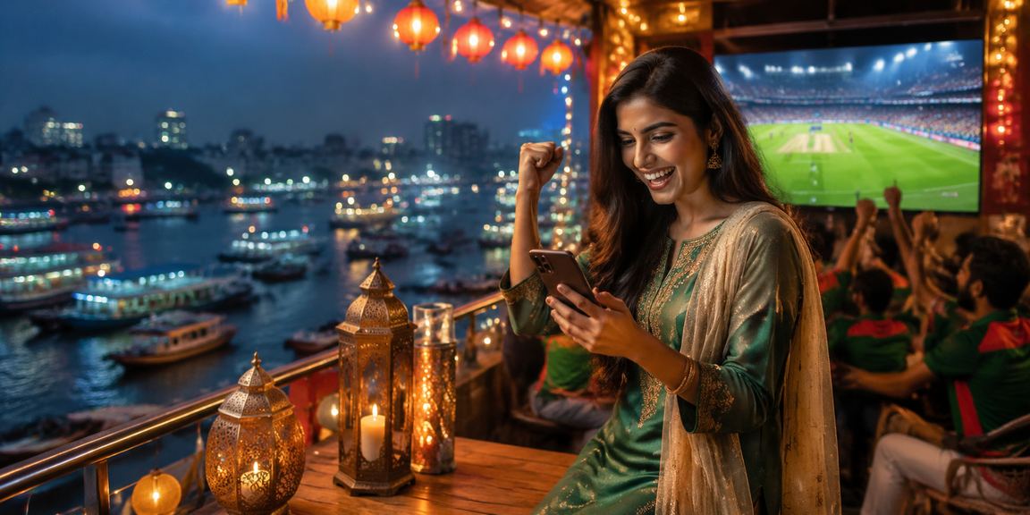 Cricket betting analysis in the festive Eid atmosphere of Dhaka