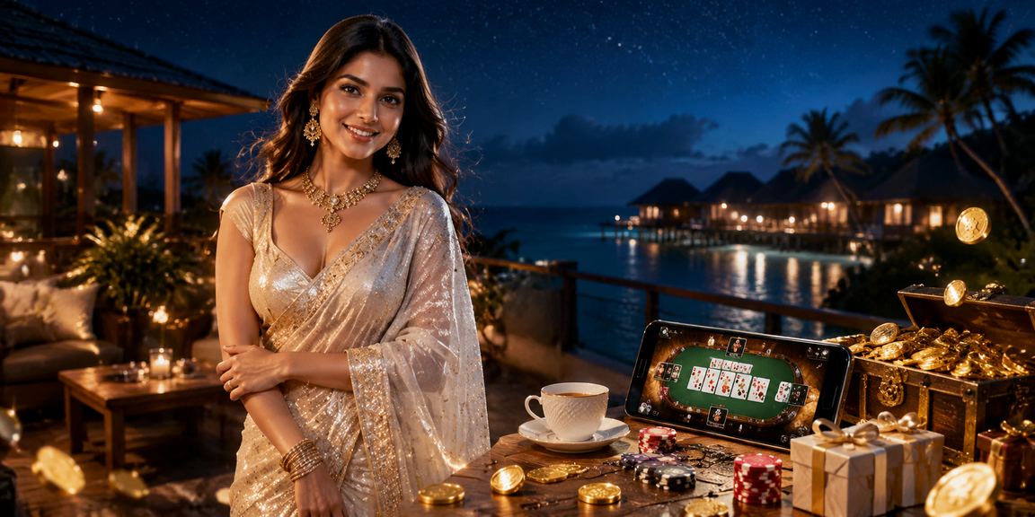 Teen Patti at Saint Martin — Saree-Clad Betting Environment